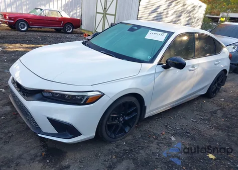 2023 Honda Civic Sport из США, поврежденный, VIN 19XFL2H84PE000883